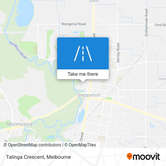 Talinga Crescent map
