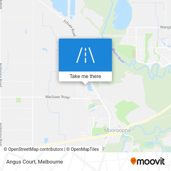 Angus Court map