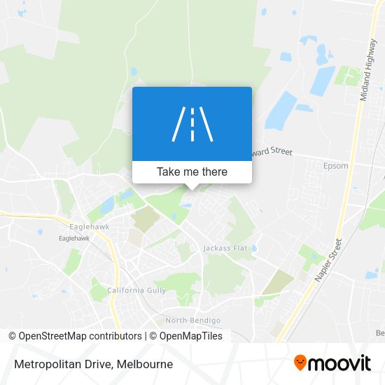 Metropolitan Drive map