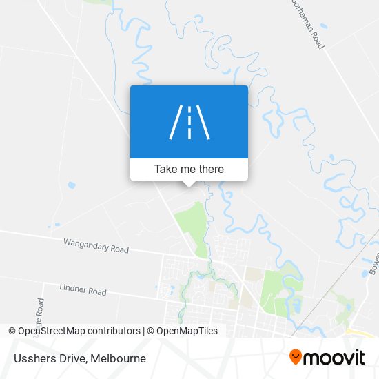 Usshers Drive map