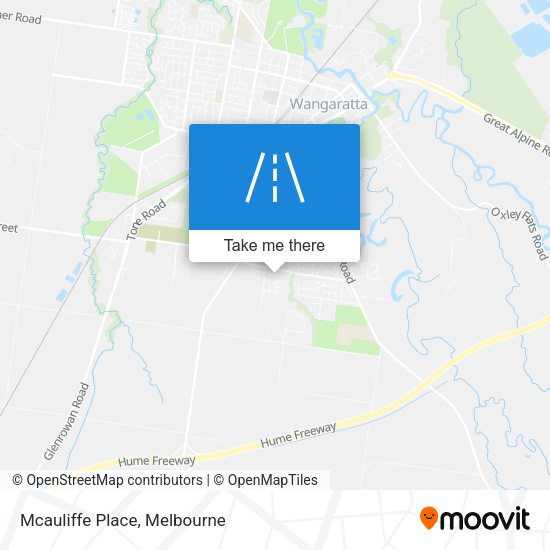 Mcauliffe Place map