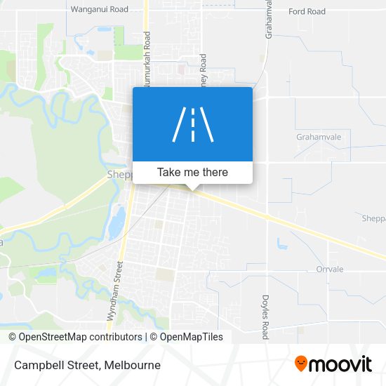 Campbell Street map