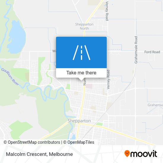 Malcolm Crescent map