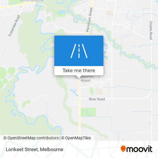 Lorikeet Street map