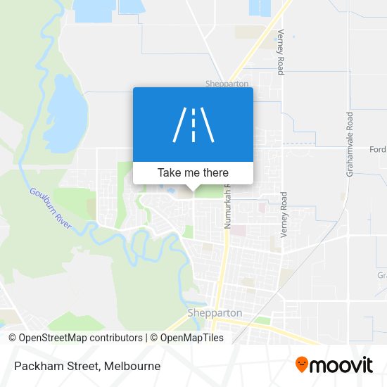 Packham Street map