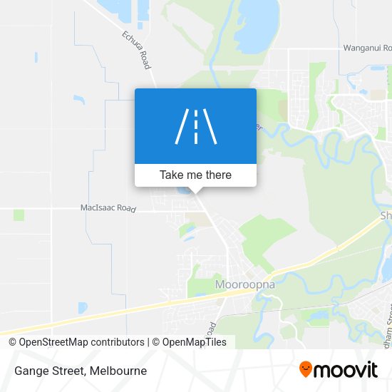 Gange Street map