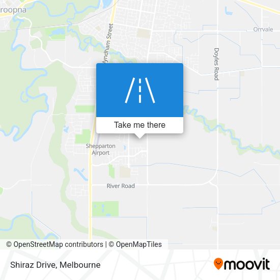 Shiraz Drive map