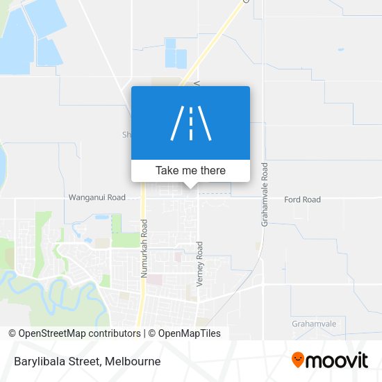 Barylibala Street map