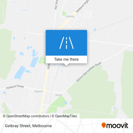 Gelbray Street map