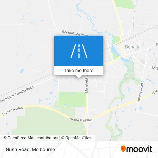 Gunn Road map