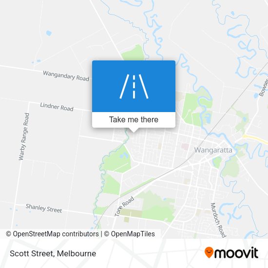 Scott Street map
