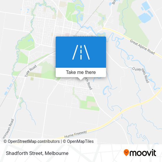Shadforth Street map