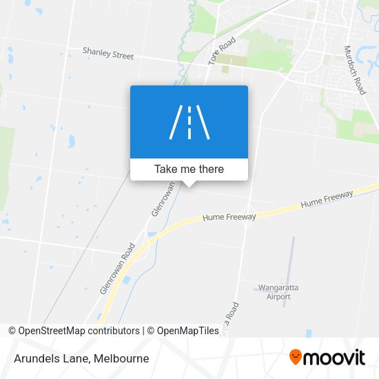 Arundels Lane map