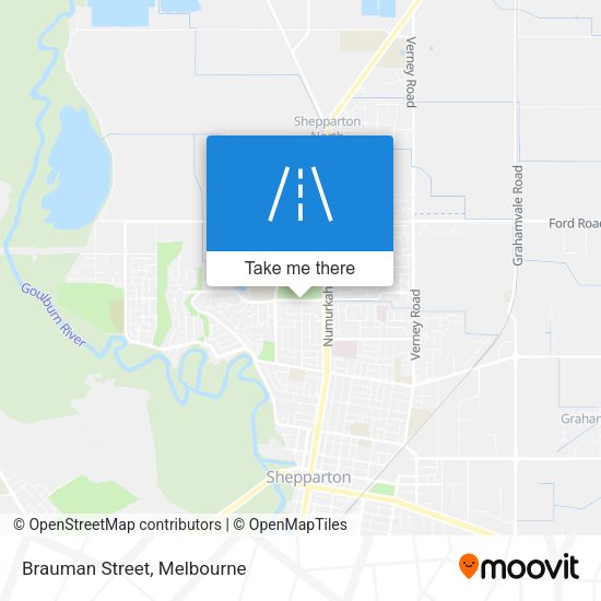 Brauman Street map