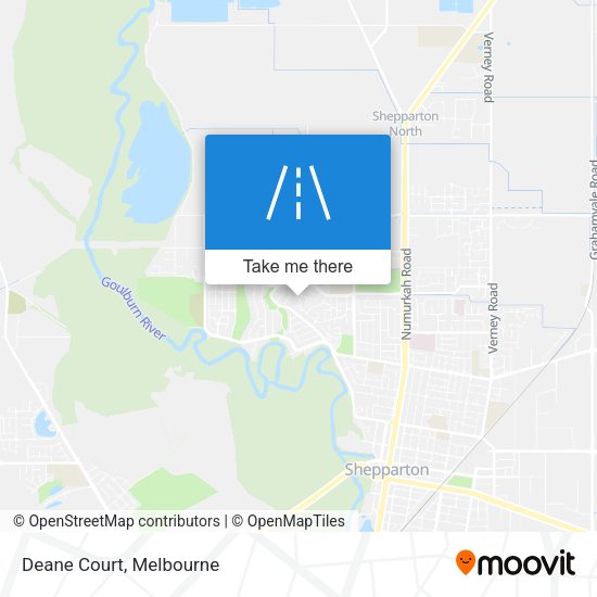 Deane Court map