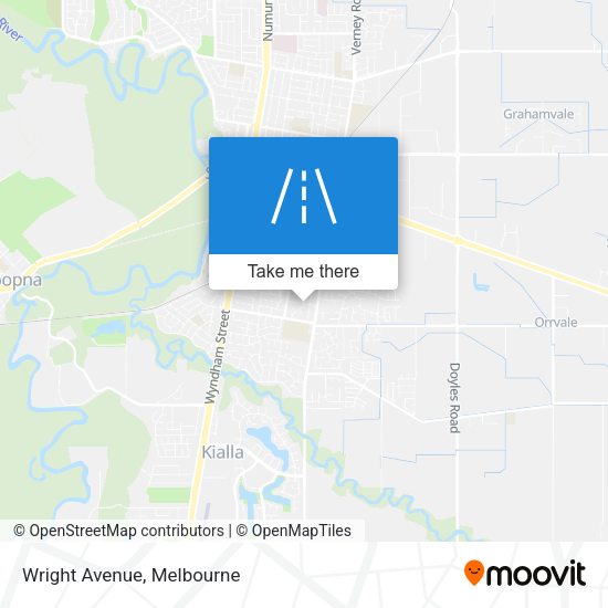 Wright Avenue map