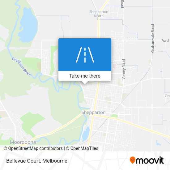 Bellevue Court map