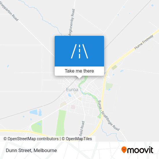 Dunn Street map