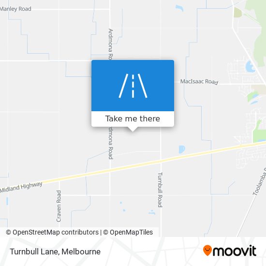 Turnbull Lane map