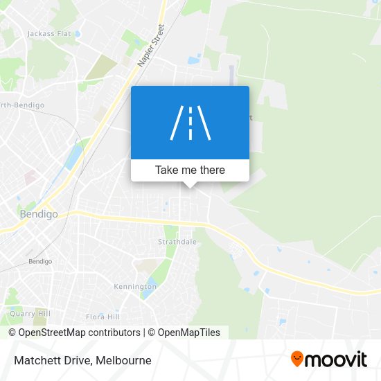 Matchett Drive map