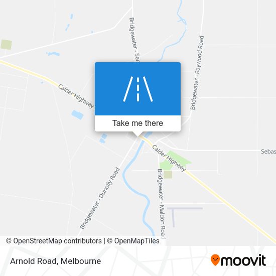 Arnold Road map