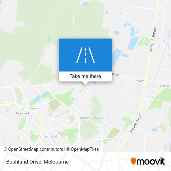 Bushland Drive map