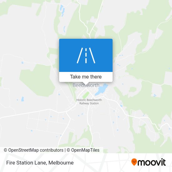 Fire Station Lane map