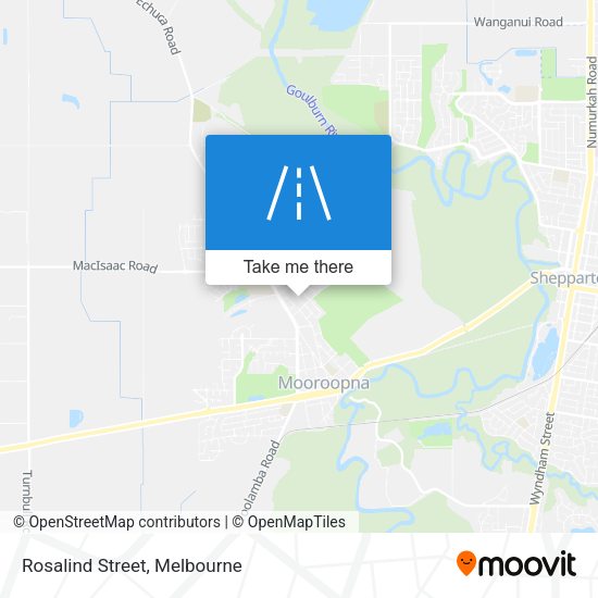 Rosalind Street map