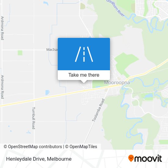 Henleydale Drive map