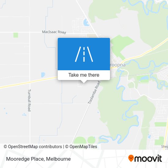 Mooredge Place map