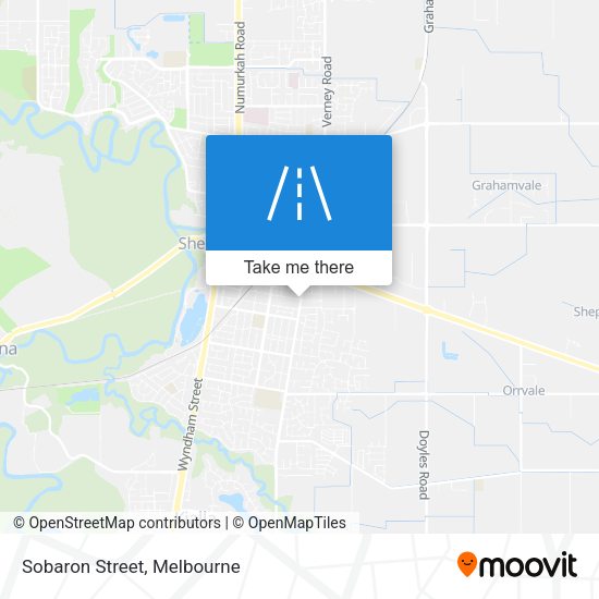 Sobaron Street map