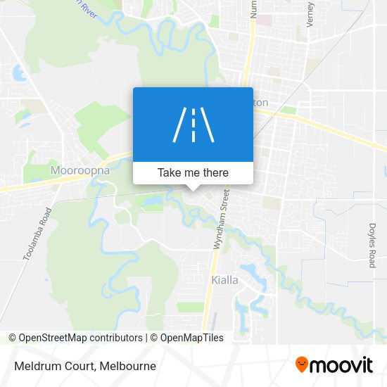 Meldrum Court map