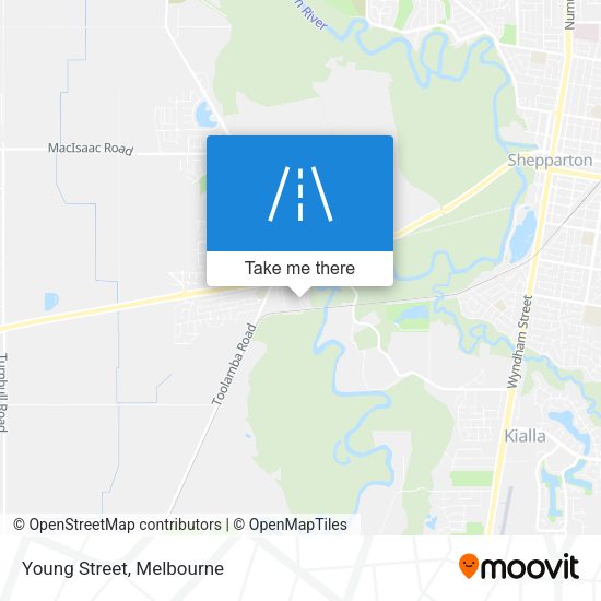 Young Street map