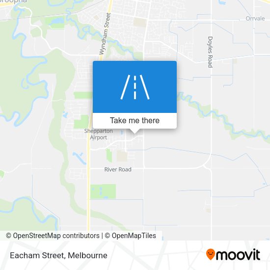 Eacham Street map