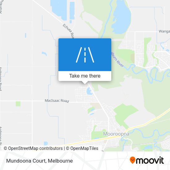 Mundoona Court map