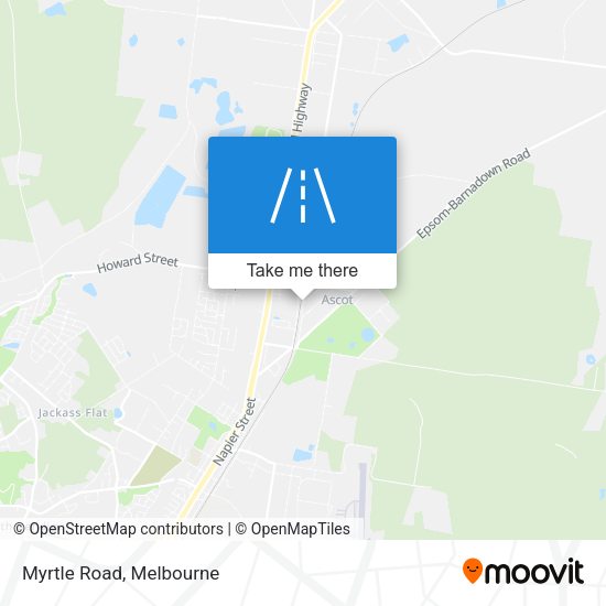 Myrtle Road map