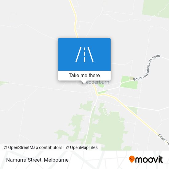 Namarra Street map