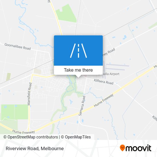 Riverview Road map