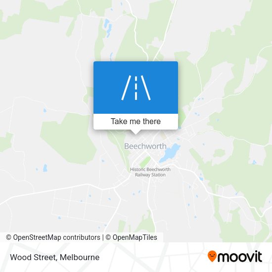 Wood Street map