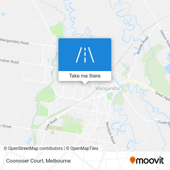 Coonooer Court map