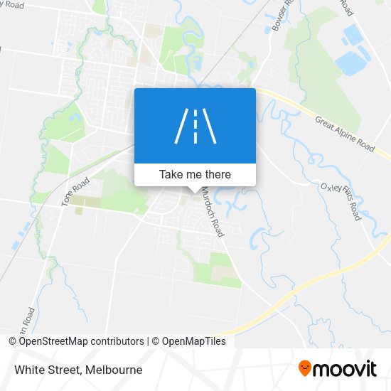 White Street map