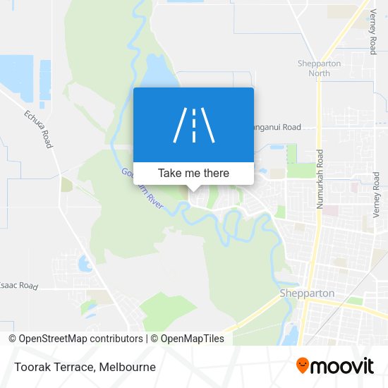 Toorak Terrace map