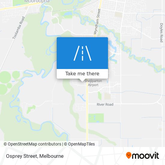 Osprey Street map