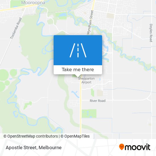 Apostle Street map
