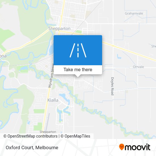 Oxford Court map