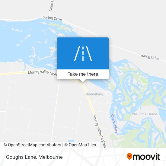 Goughs Lane map