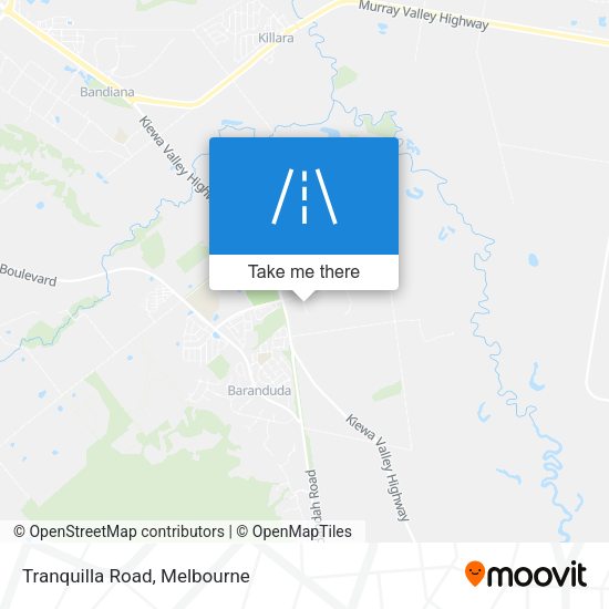 Tranquilla Road map