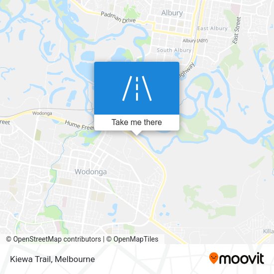 Kiewa Trail map