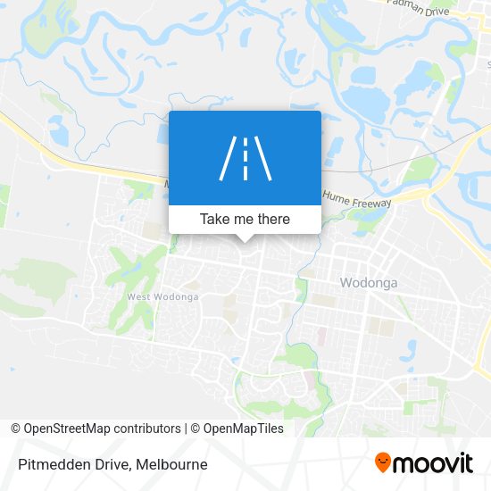 Pitmedden Drive map