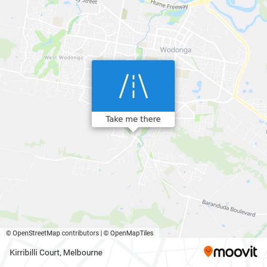 Kirribilli Court map